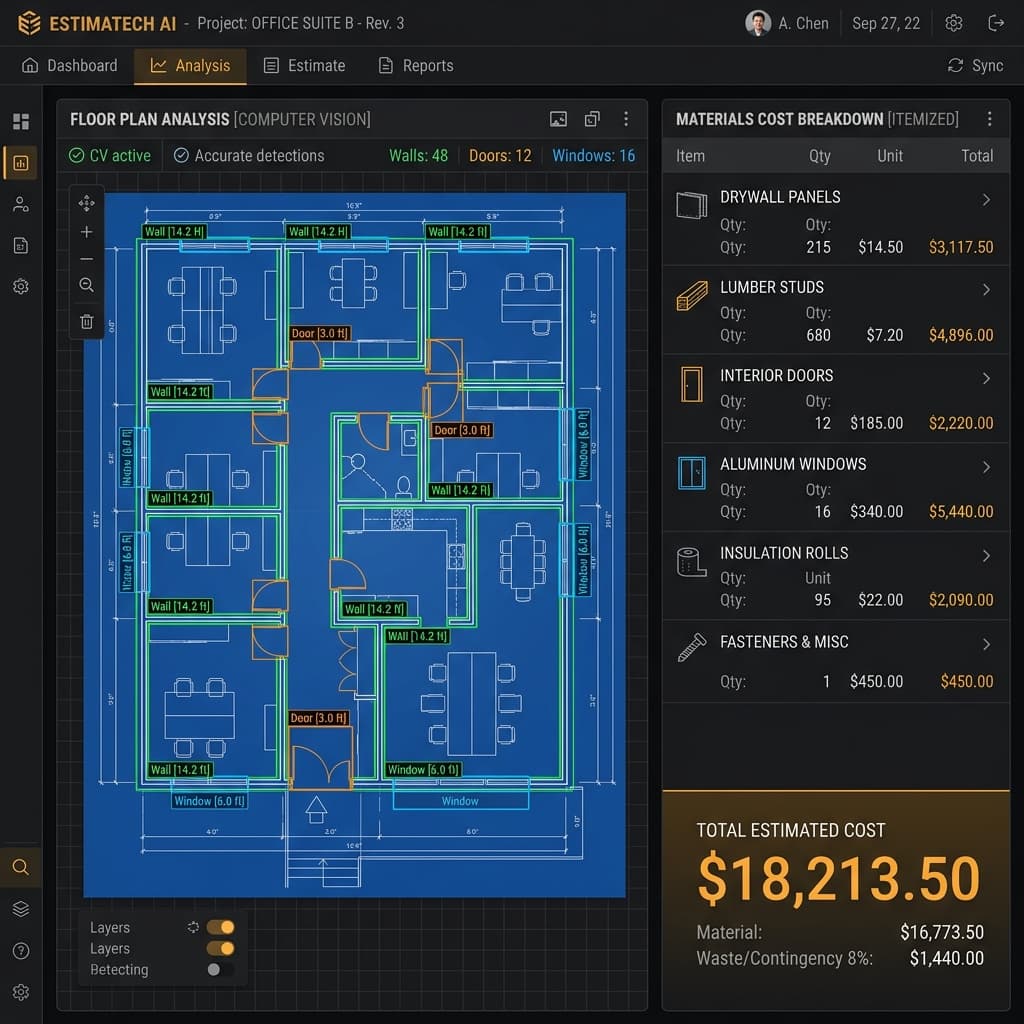 AI Construction Estimator